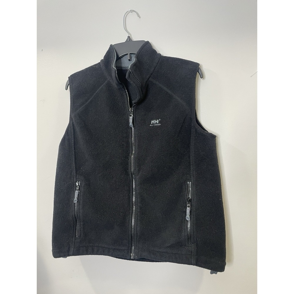Helly Hansen Vest Adult Large Black Fleece Outdoor Hiking